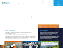 Tablet Screenshot of ludan-group.com